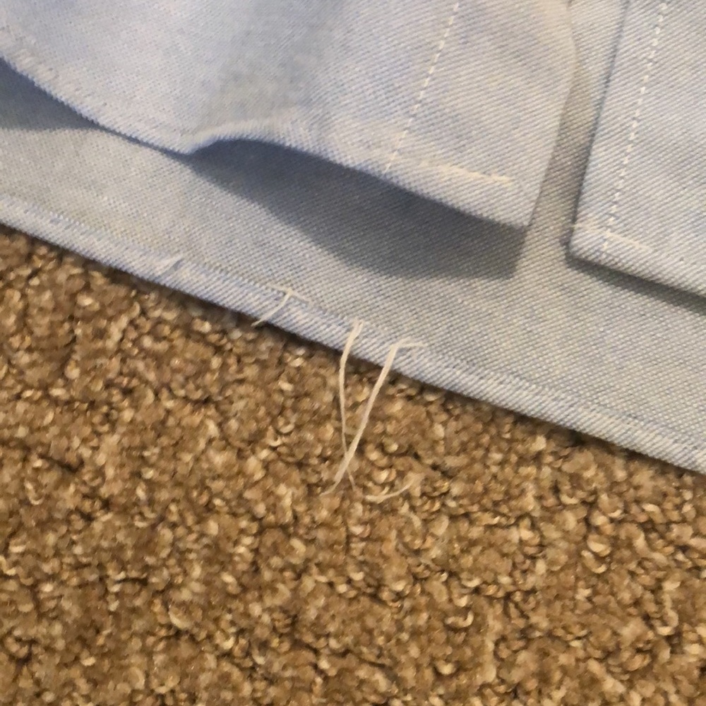 Stafford Blue Dress Shirt - Picture 5 of 6